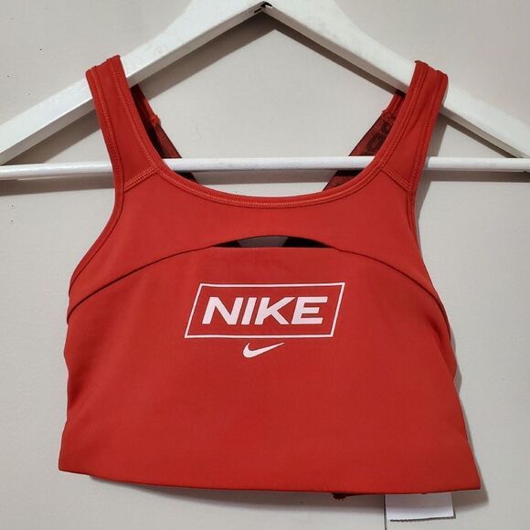Nike Pro SwooshWomen's Sz XL Medium-Support Non-Padded Graphic Sports Bra - Picture 3 of 9